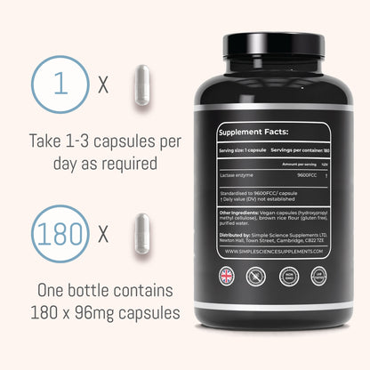 Lactase Enzyme 9600FCC